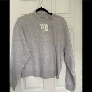 Alexander wang crewneck sweatshirt